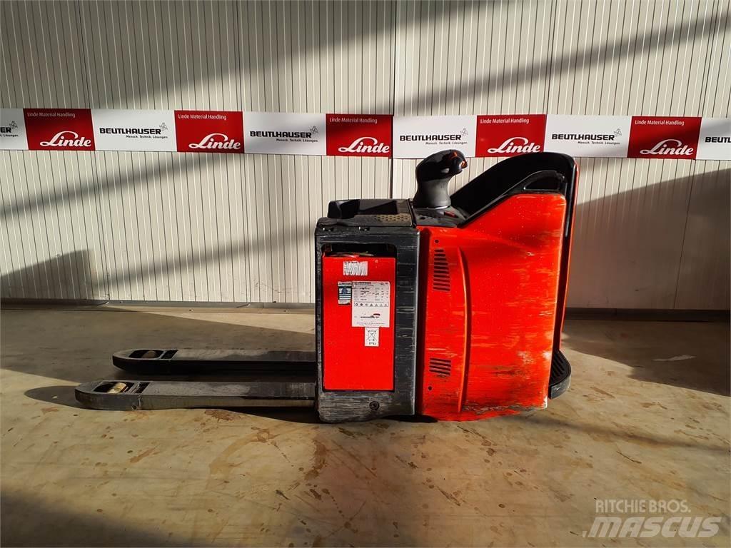 Linde T20SP kurz Lavansiirtotrukit