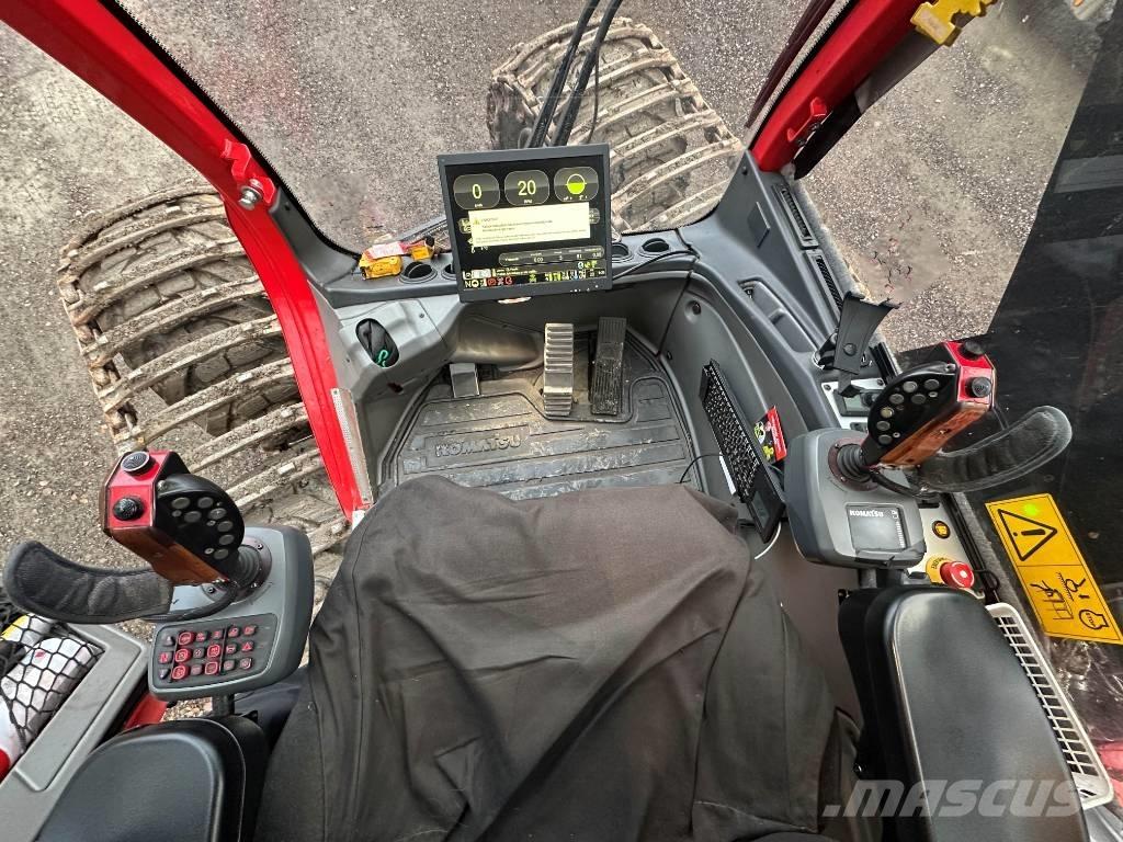 Komatsu 911 Harvesterit