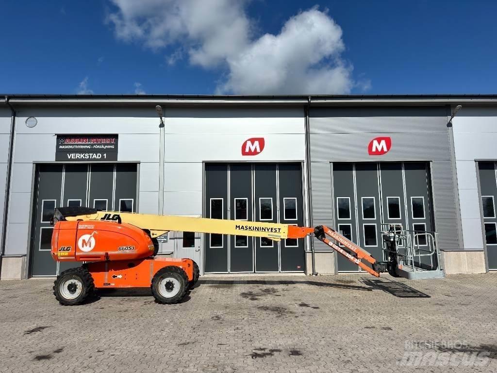 JLG 660 SJ Teleskooppipuominostimet
