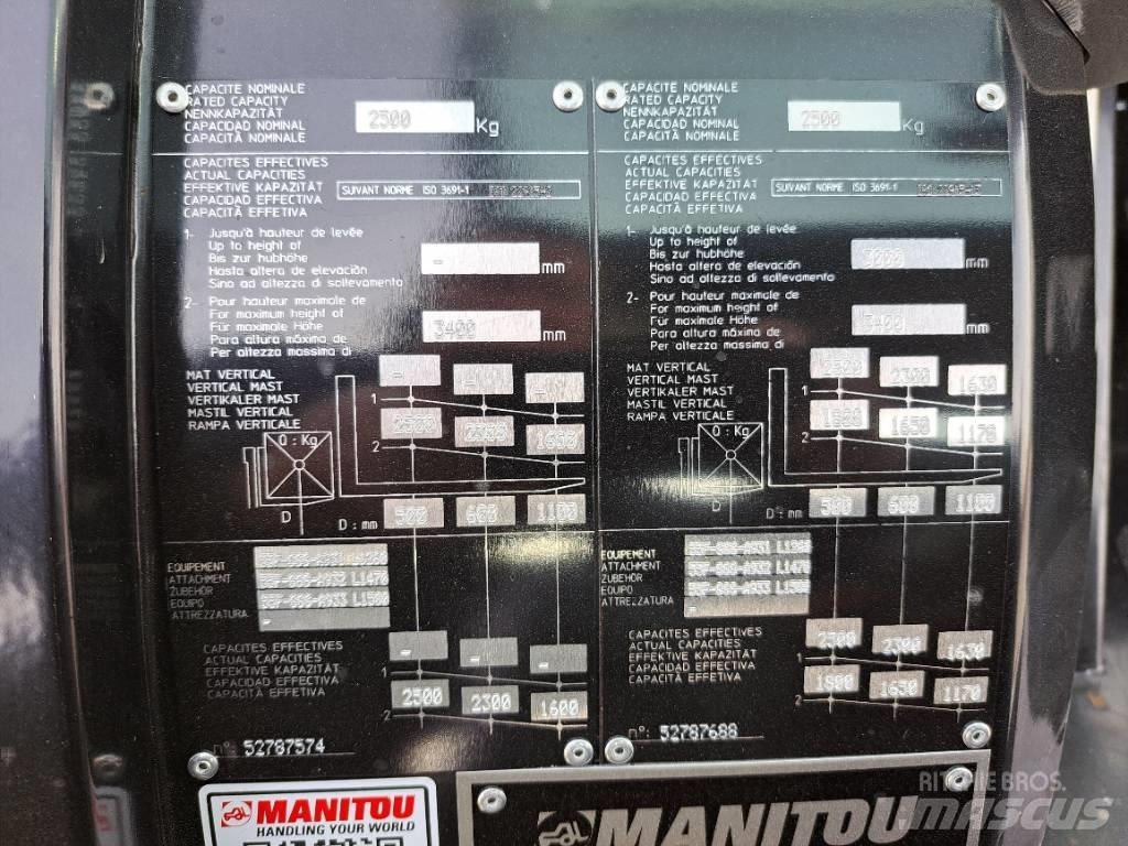Manitou MC 25-4 Dieseltrukit