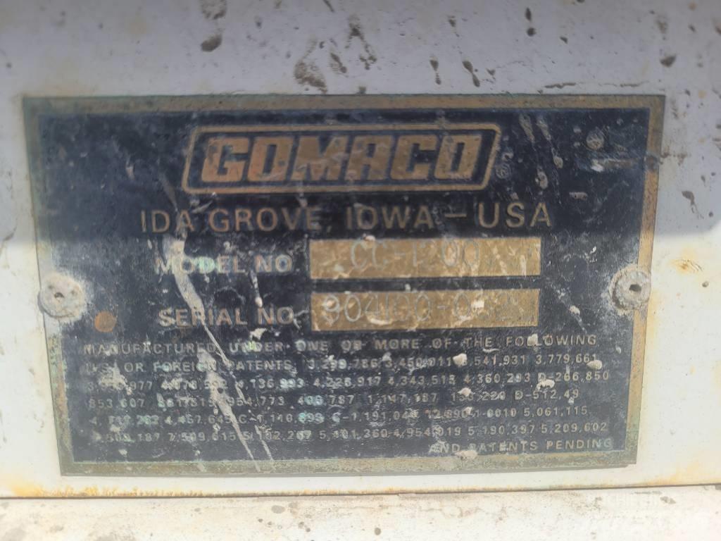 Gomaco CC1200 Lisävarusteet