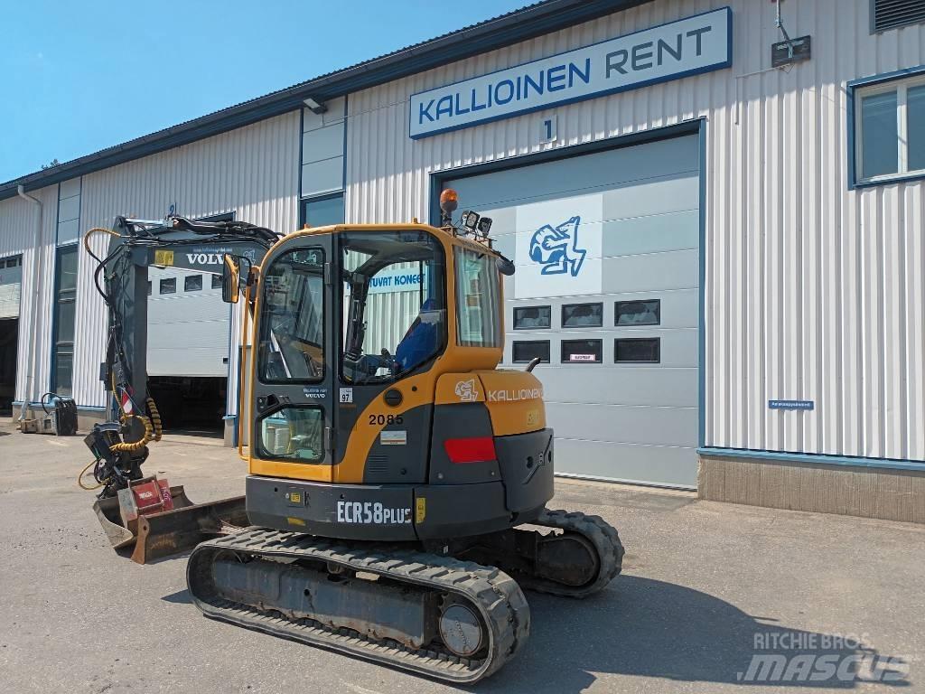Volvo ECR 58 Minikaivukoneet < 7t