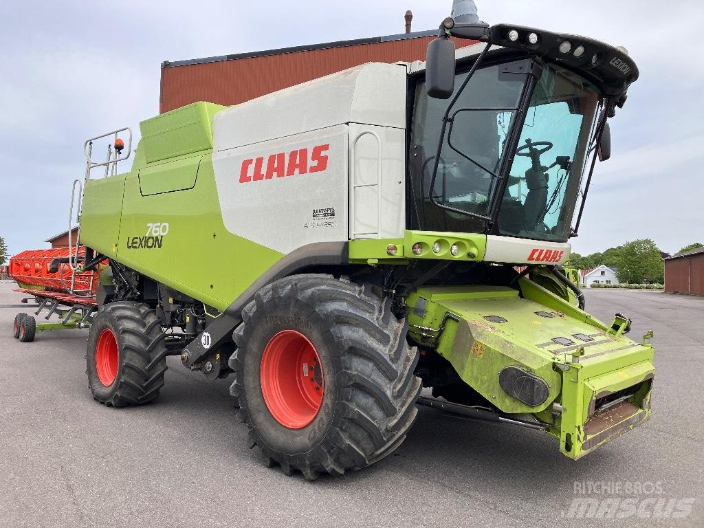CLAAS Lexion 760 Leikkuupuimurit