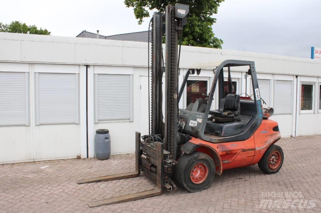 Linde H 45 T-600 Nestekaasutrukit