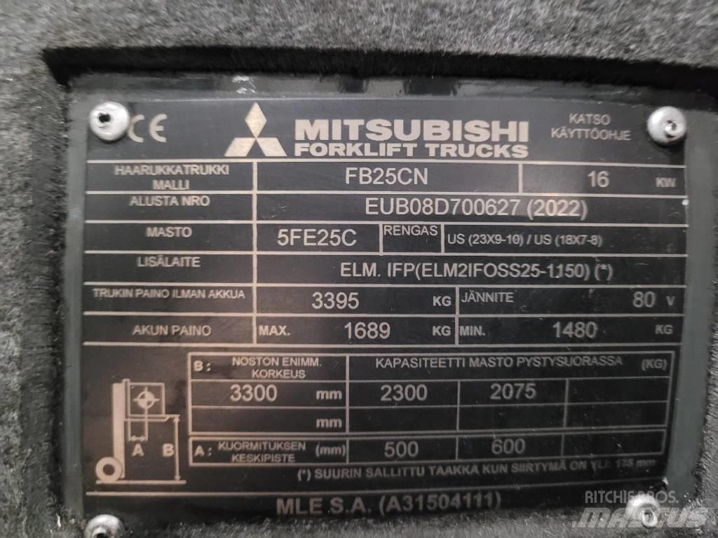 Mitsubishi FB 25 CN Sähkötrukit