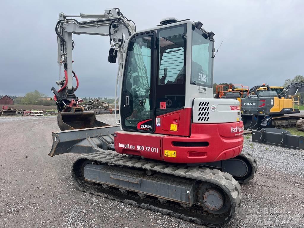 Takeuchi TB 280 FR Midikaivukoneet 7t - 12t