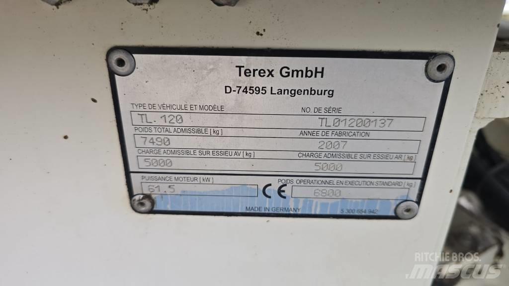 Terex TL 120 Pyöräkuormaajat