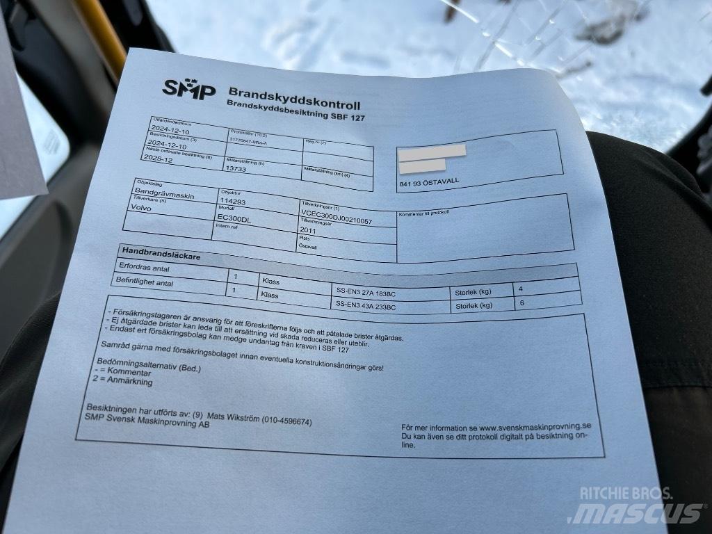 Volvo EC 300 D L Telakaivukoneet