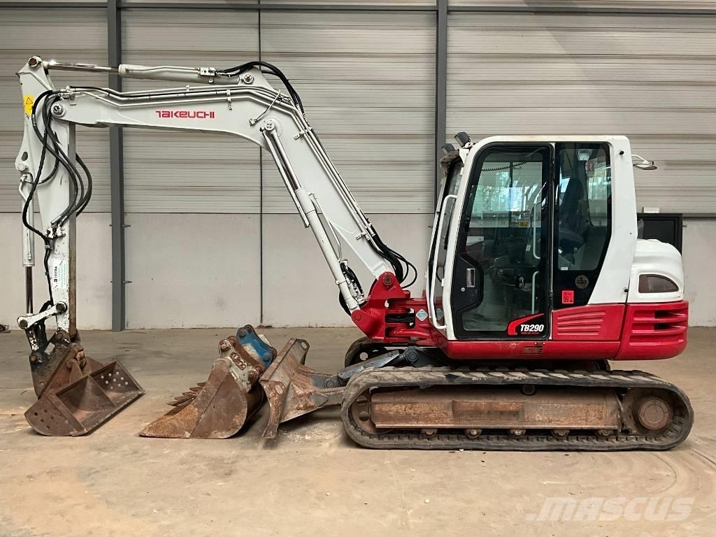 Takeuchi TB 290 Midikaivukoneet 7t - 12t