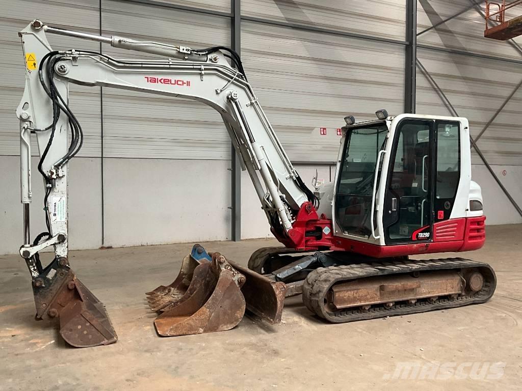Takeuchi TB 290 Midikaivukoneet 7t - 12t