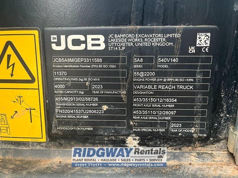 JCB 540-140 Kurottajat