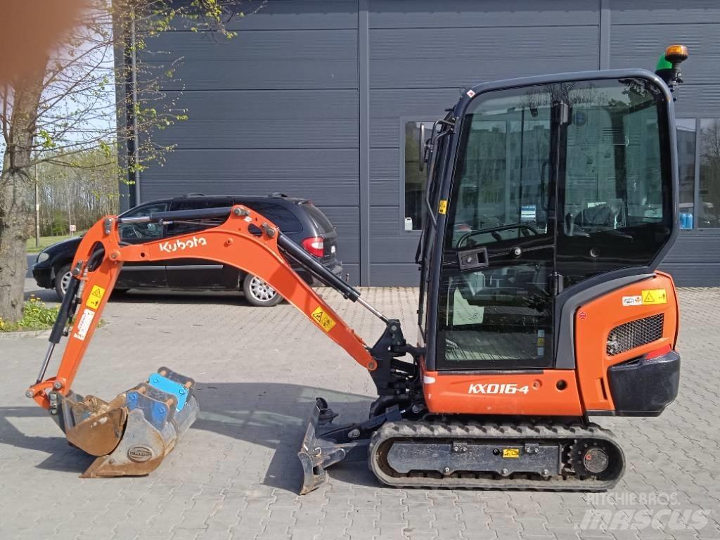 Kubota KX 016-4 Minikaivukoneet < 7t