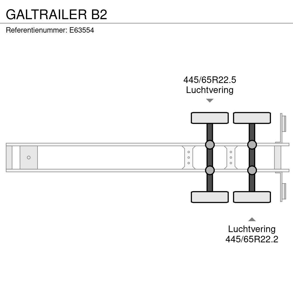  GALTRAILER B2 Kippipuoliperävaunut
