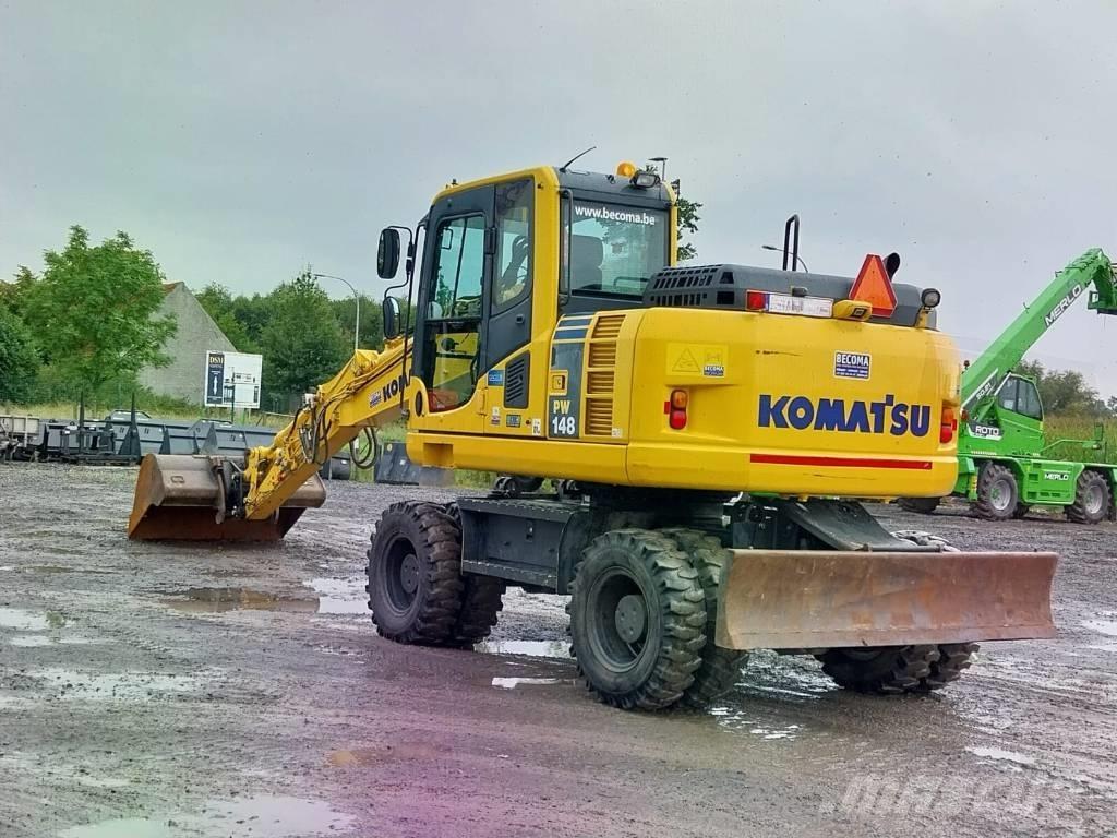 Komatsu PW 148-8 Pyöräkaivukoneet