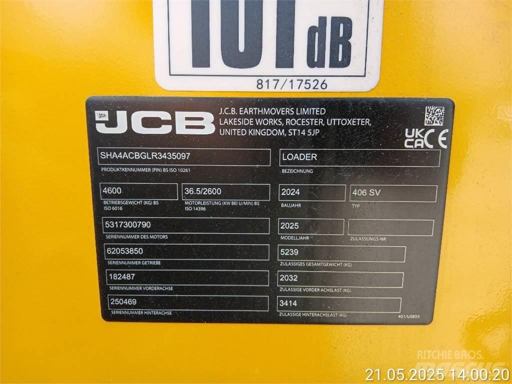 JCB 406 Pyöräkuormaajat
