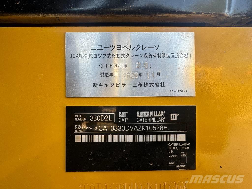 CAT 330D2L Telakaivukoneet