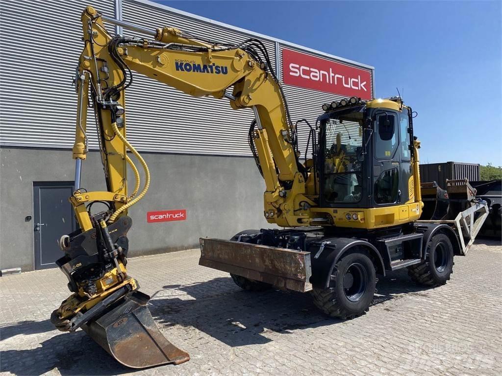 Komatsu PW118MR-11 Pyöräkaivukoneet