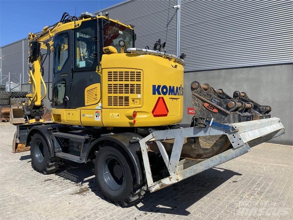 Komatsu PW118MR-11 Pyöräkaivukoneet