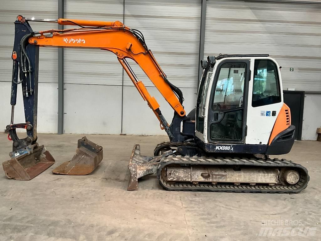 Kubota KX 080-3 Midikaivukoneet 7t - 12t
