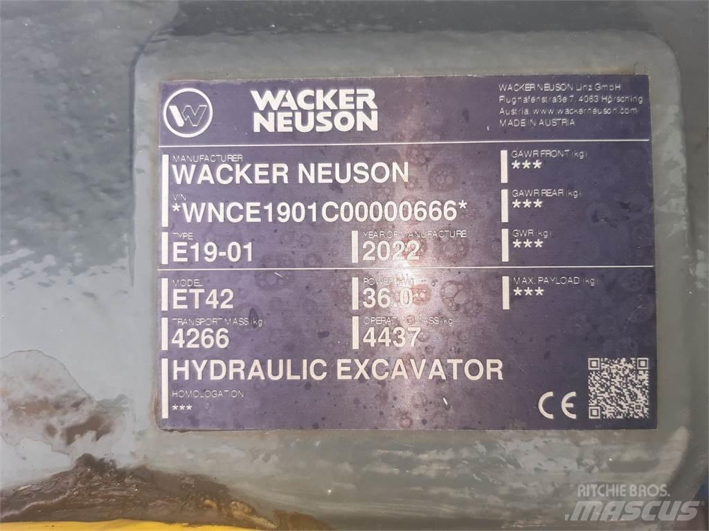 Wacker Neuson ET42 Telakaivukoneet