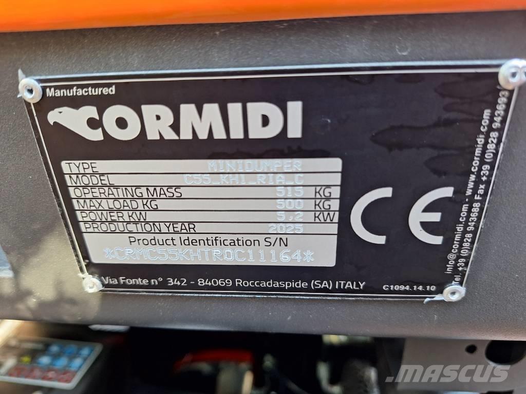 Cormidi C60 and C55 Teladumpperit