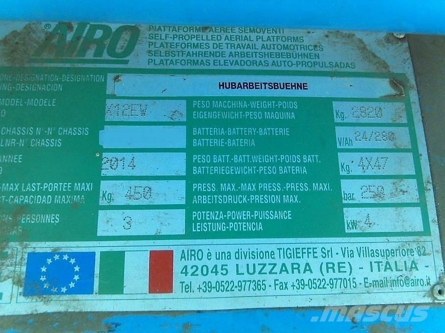 Airo X 12 EW Saksilavat