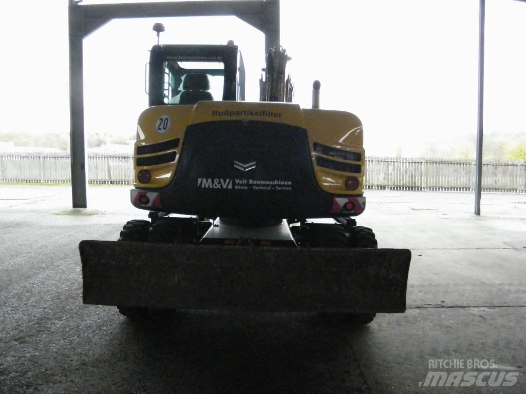 Yanmar B95W Pyöräkaivukoneet