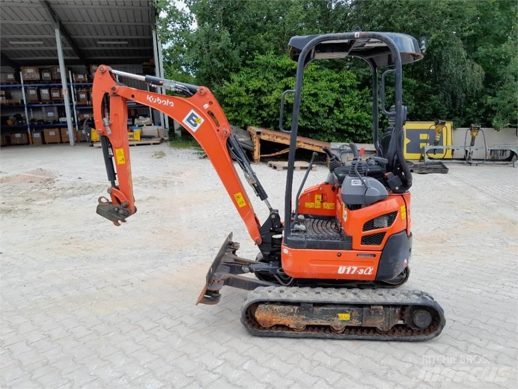 Kubota U17-3 Minikaivukoneet < 7t
