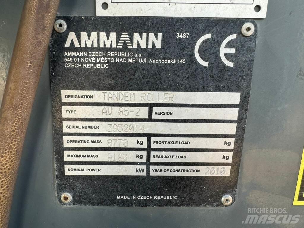Ammann AV85-2 Yksivalssijyrät