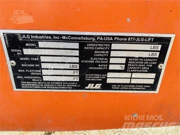 JLG 860 SJ Teleskooppipuominostimet