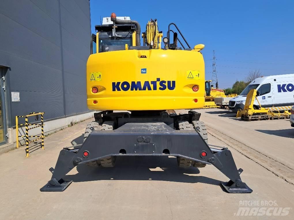 Komatsu PW148-10 Pyöräkaivukoneet