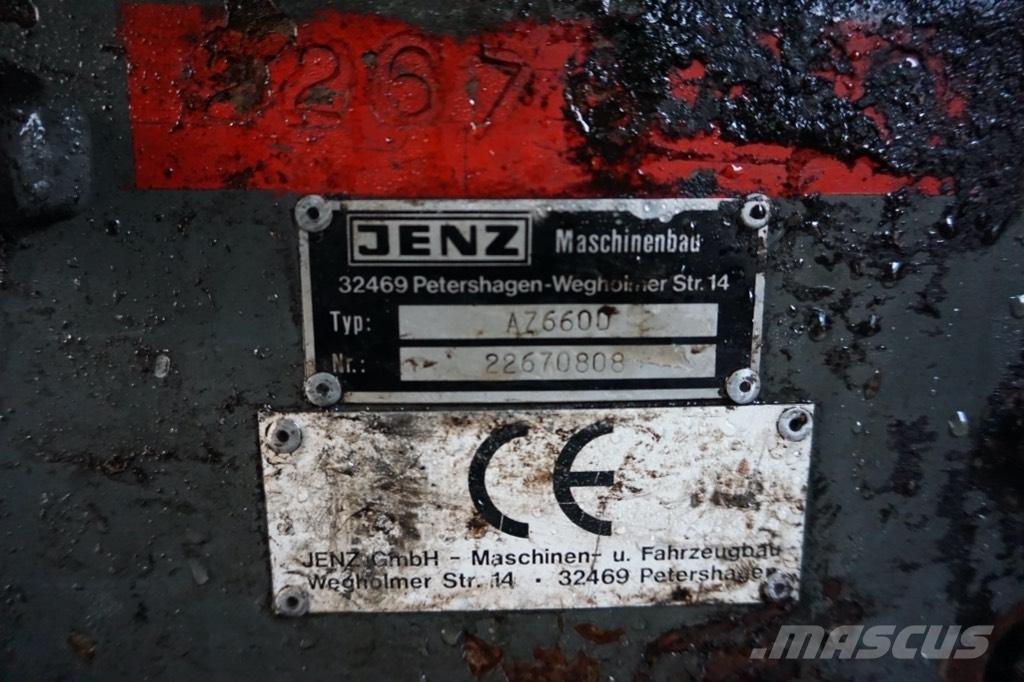 JENZ AZ 660 D Haketuskoneet