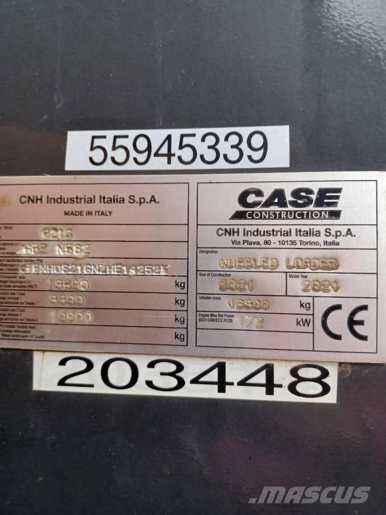 CASE 821G XR Pyöräkuormaajat
