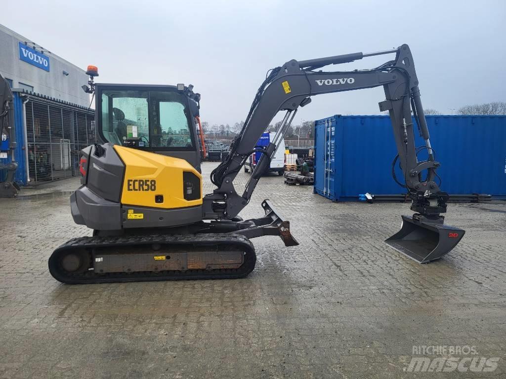 Volvo ECR58F Midikaivukoneet 7t - 12t