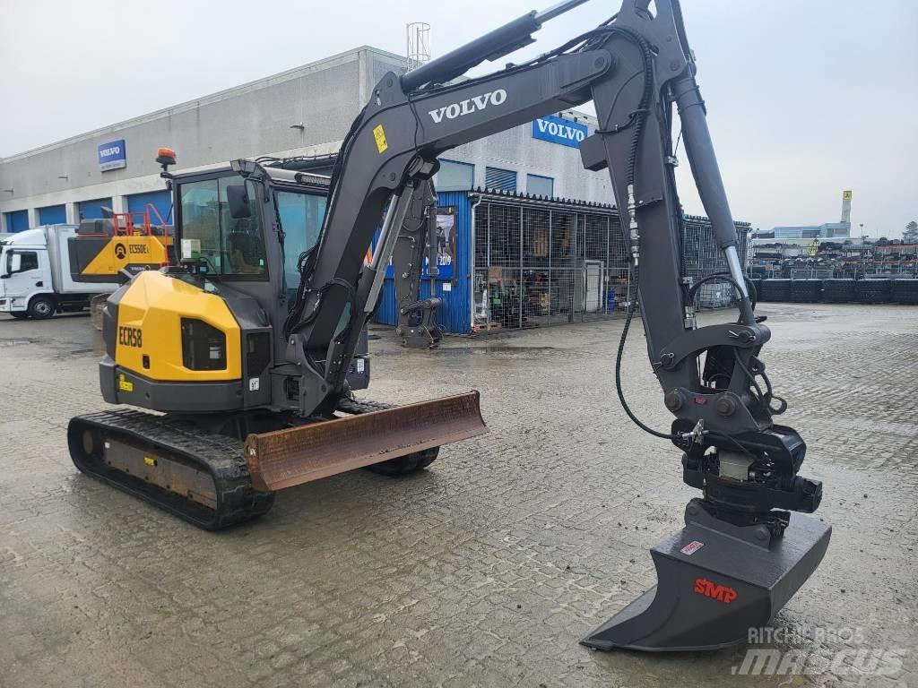 Volvo ECR58F Midikaivukoneet 7t - 12t
