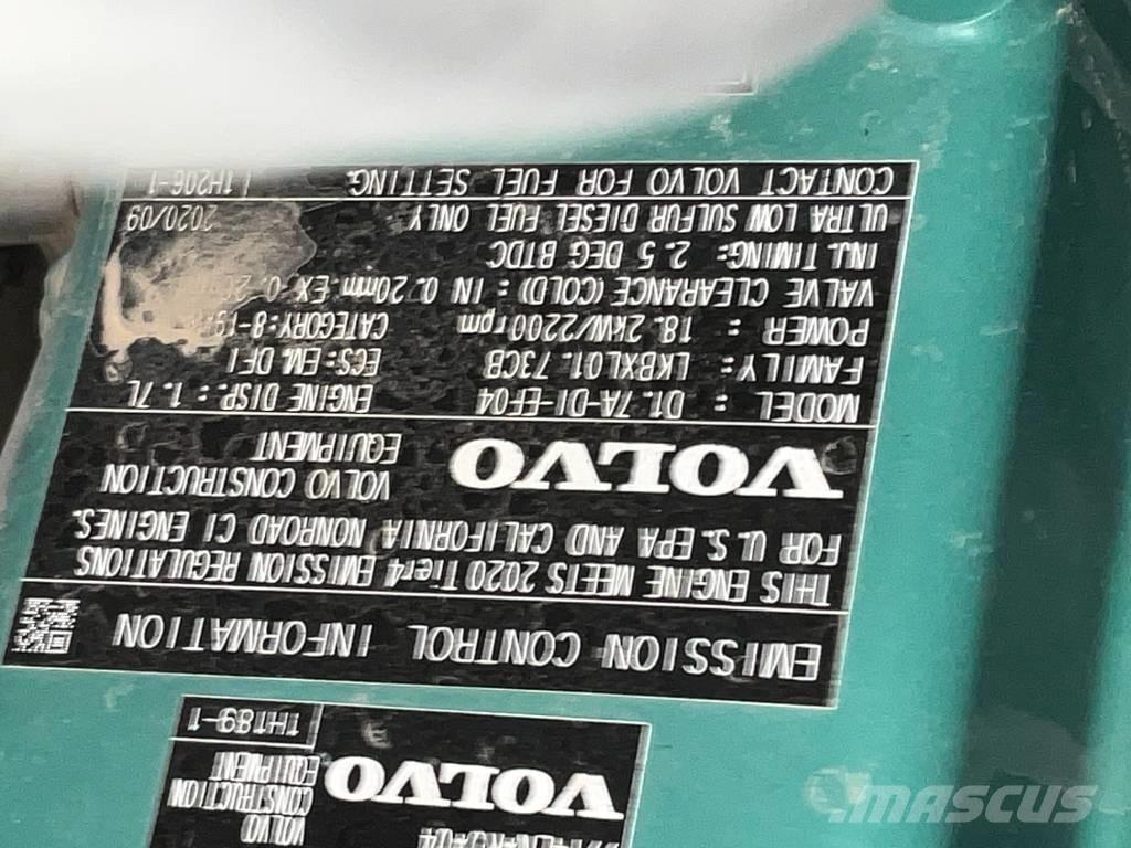 Volvo ECR 35 D Minikaivukoneet < 7t