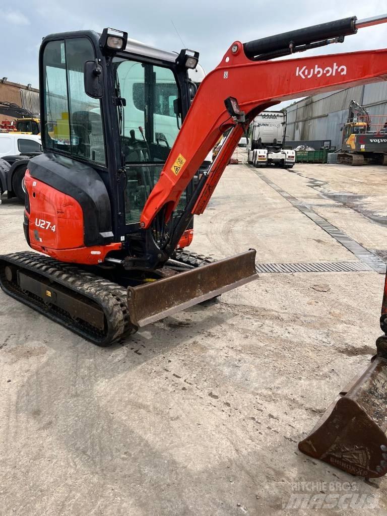 Kubota U 27-4 Minikaivukoneet < 7t
