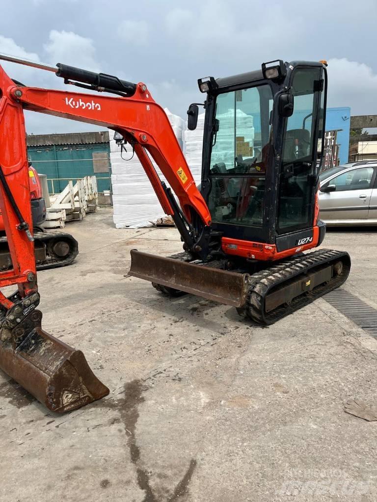 Kubota U 27-4 Minikaivukoneet < 7t
