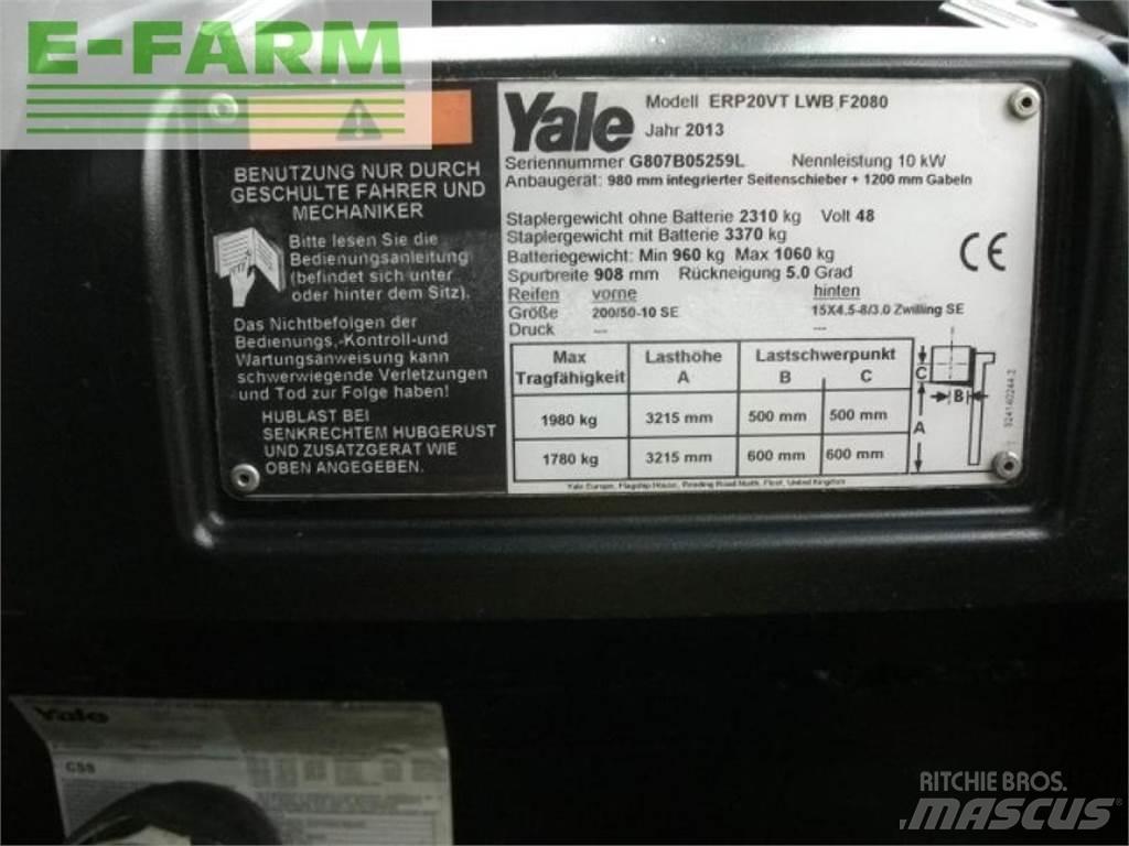 Yale erp 20 vt lwb Muut haarukkatrukit