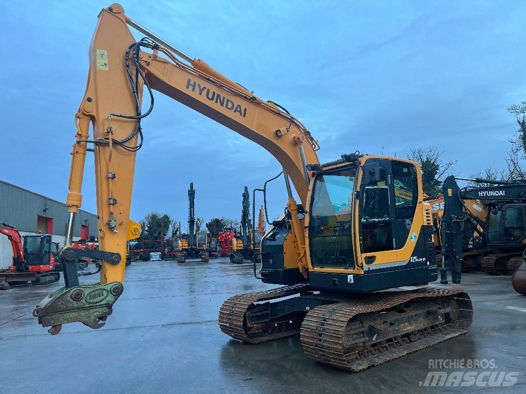 Hyundai R125LCR-9A Telakaivukoneet