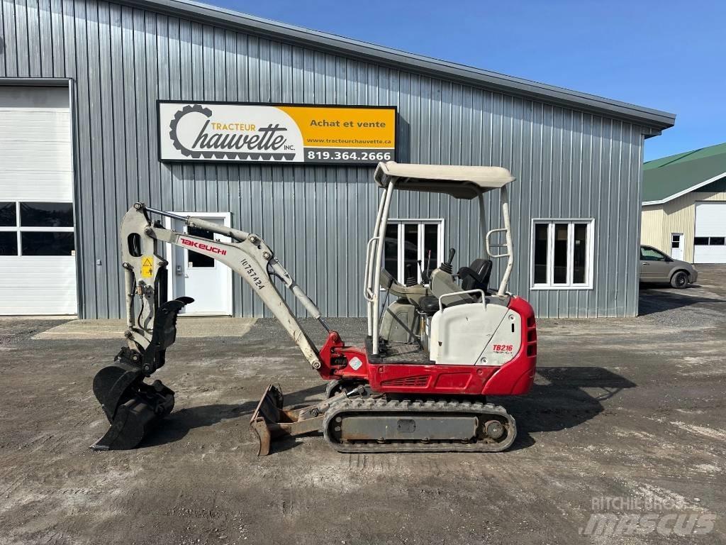 Takeuchi TB 216 Minikaivukoneet < 7t