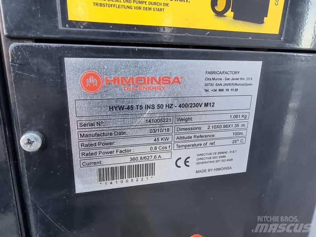 Himoinsa HYW 45 Dieselgeneraattorit
