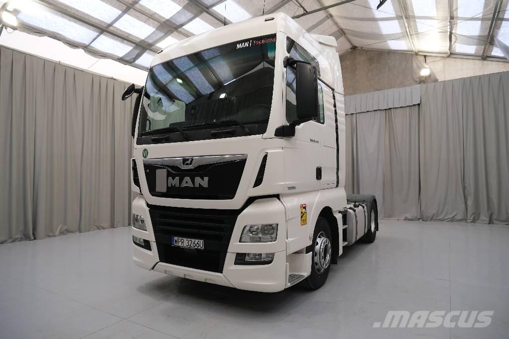 MAN TGX 18.470 Vetopöytäautot