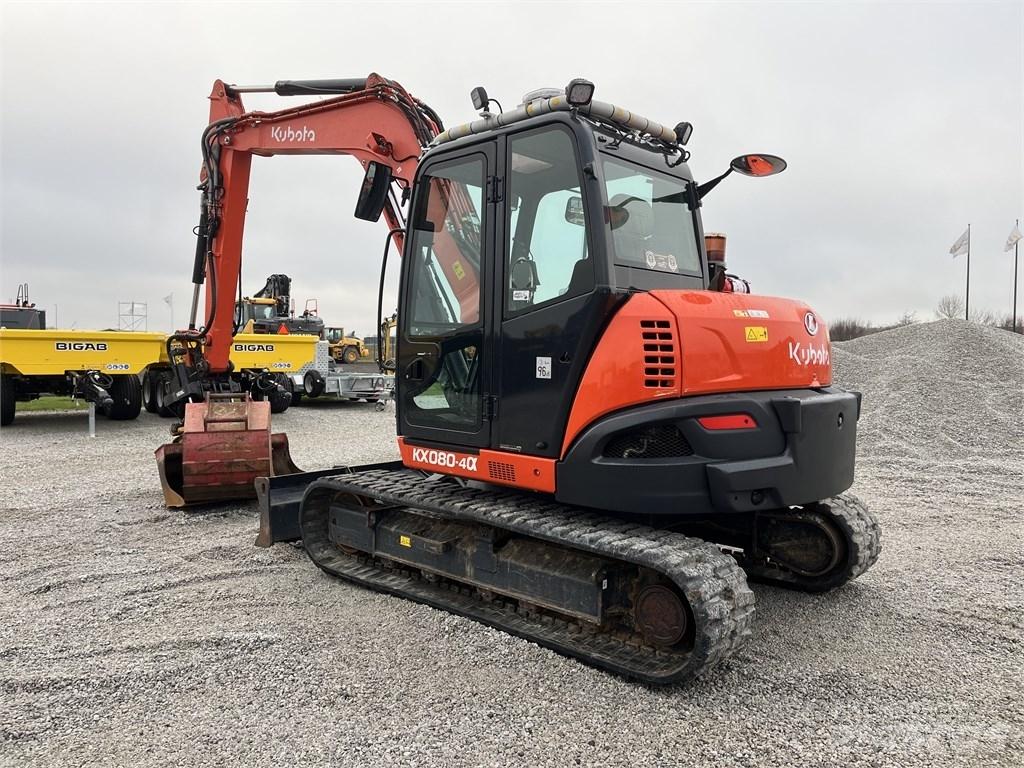 Kubota KX 080-4 Midikaivukoneet 7t - 12t