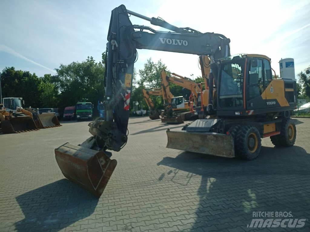Volvo EW 180 E Pyöräkaivukoneet