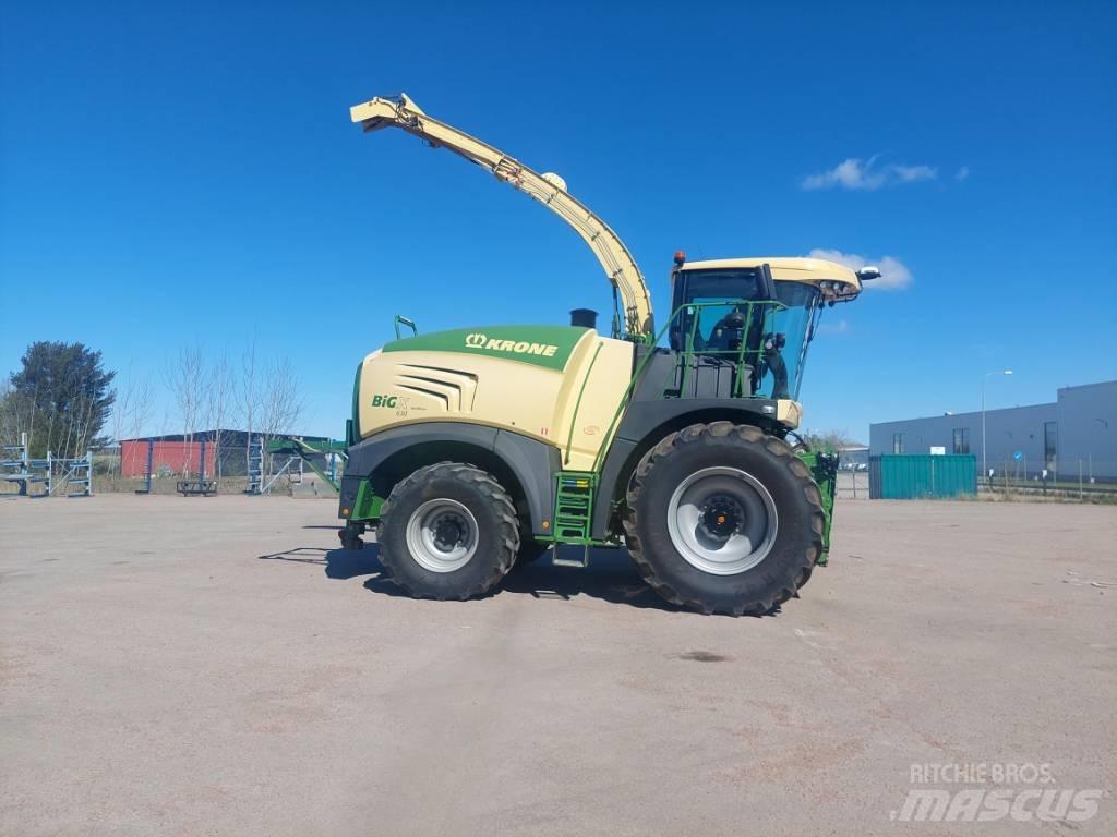 Krone Big X 630 Ajosilppurit