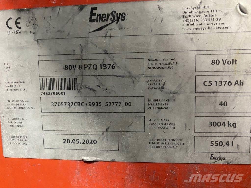 Linde E80-01/900 Sähkötrukit