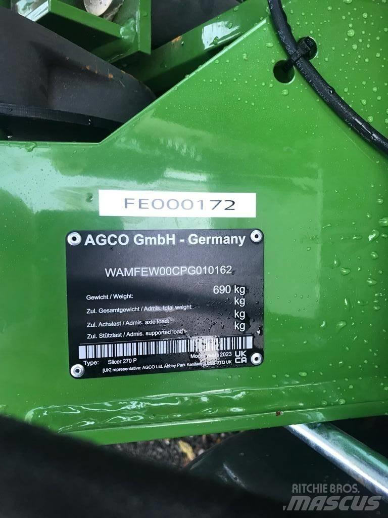 Fendt Slicer 270P Niittokoneet