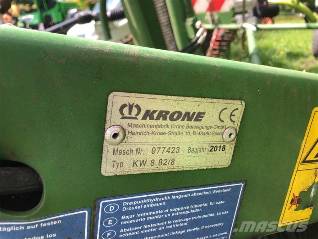 Krone KW 8.82/8 Pöyhimet ja haravat