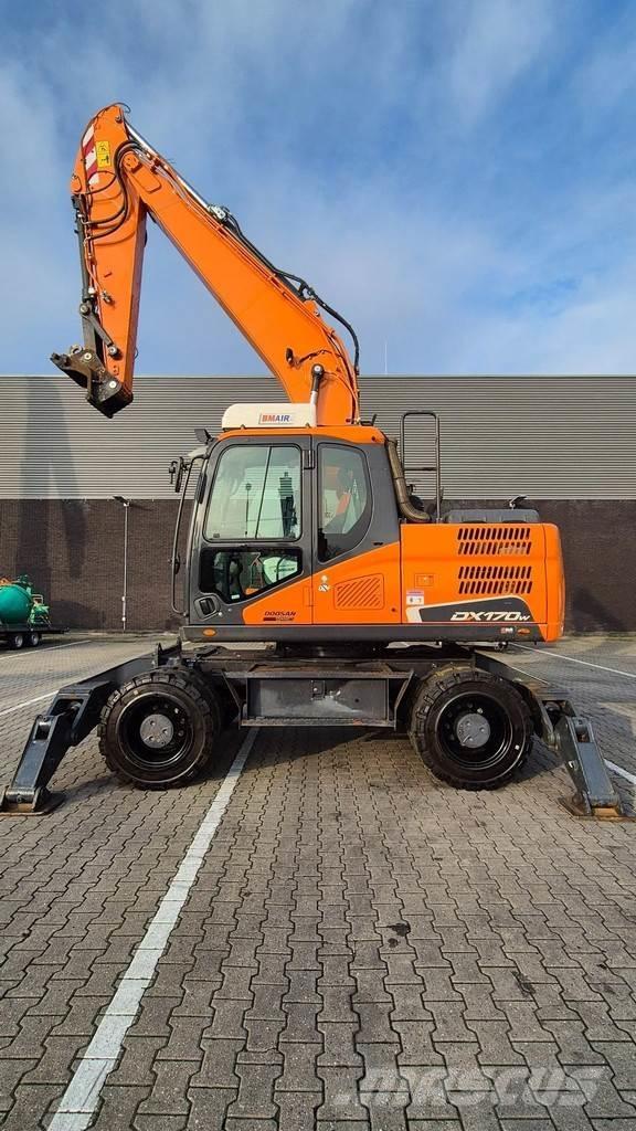 Doosan DX 170W-5 Pyöräkaivukoneet